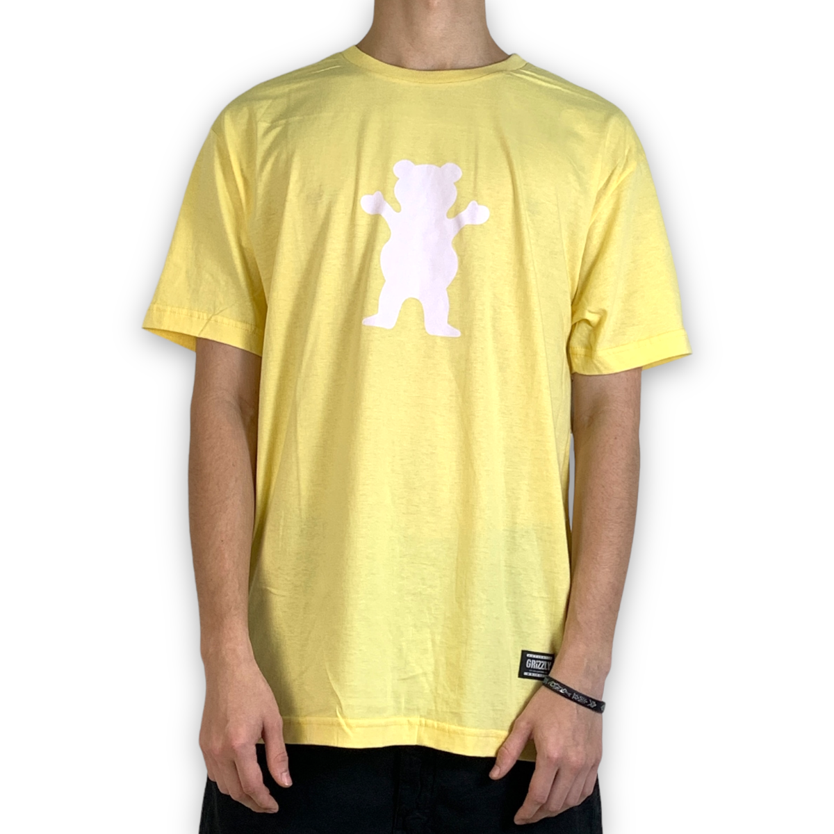 CAMISETA GRIZZLY OG BEAR AMARELO