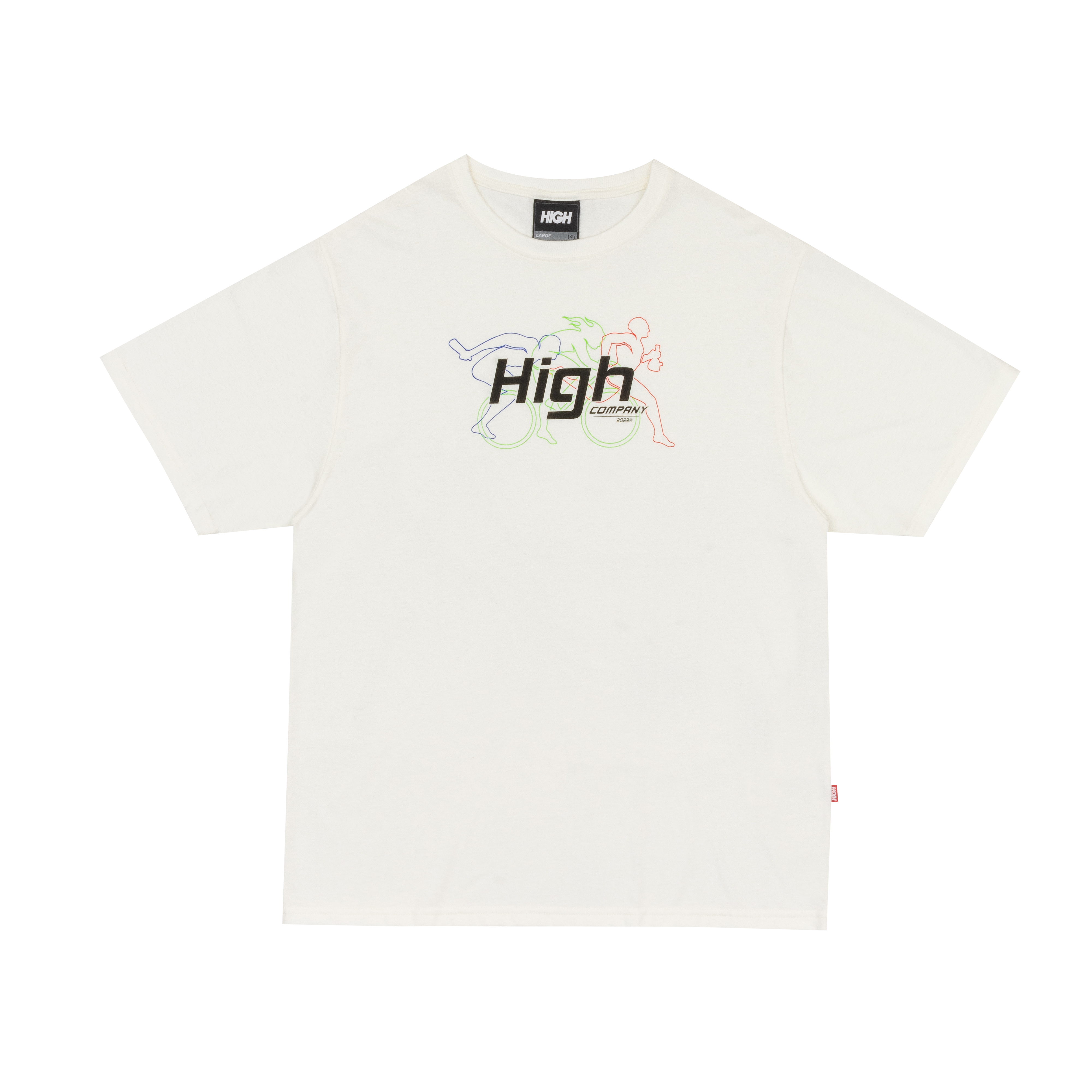 CAMISETA HIGH TEE THRIATLON WHITE