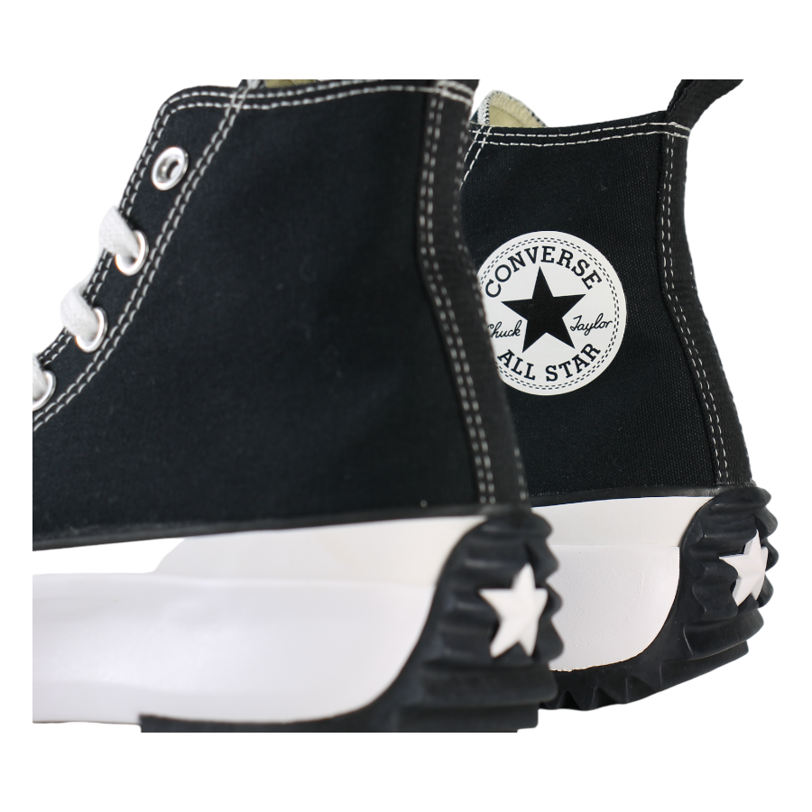 Tênis Converse Run Star Hike Monochrome All Star Feminino Preto / Preto