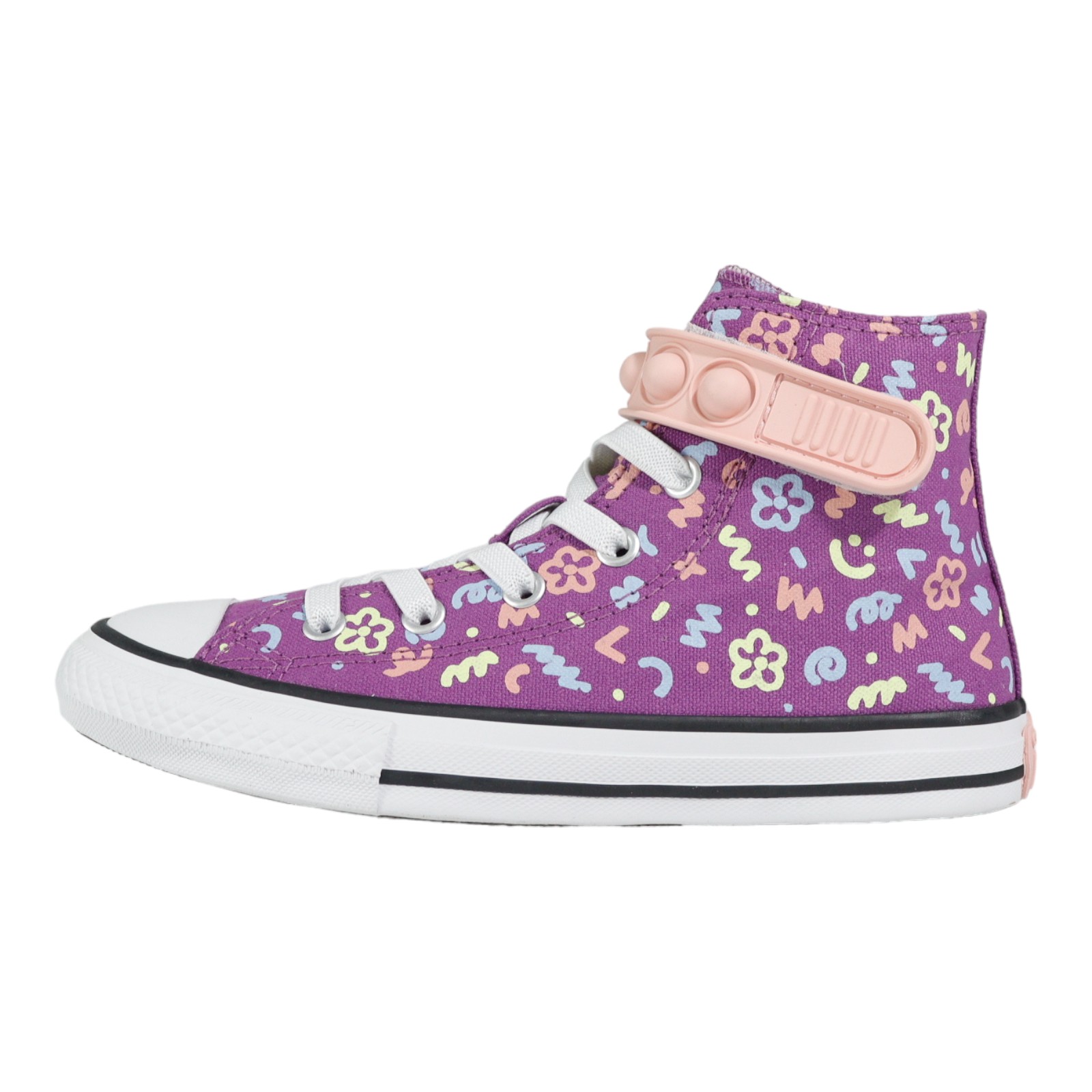 TENIS CONVERSE ALL STAR HI KIDS BUBBLE STRAP SUCO DE UVA