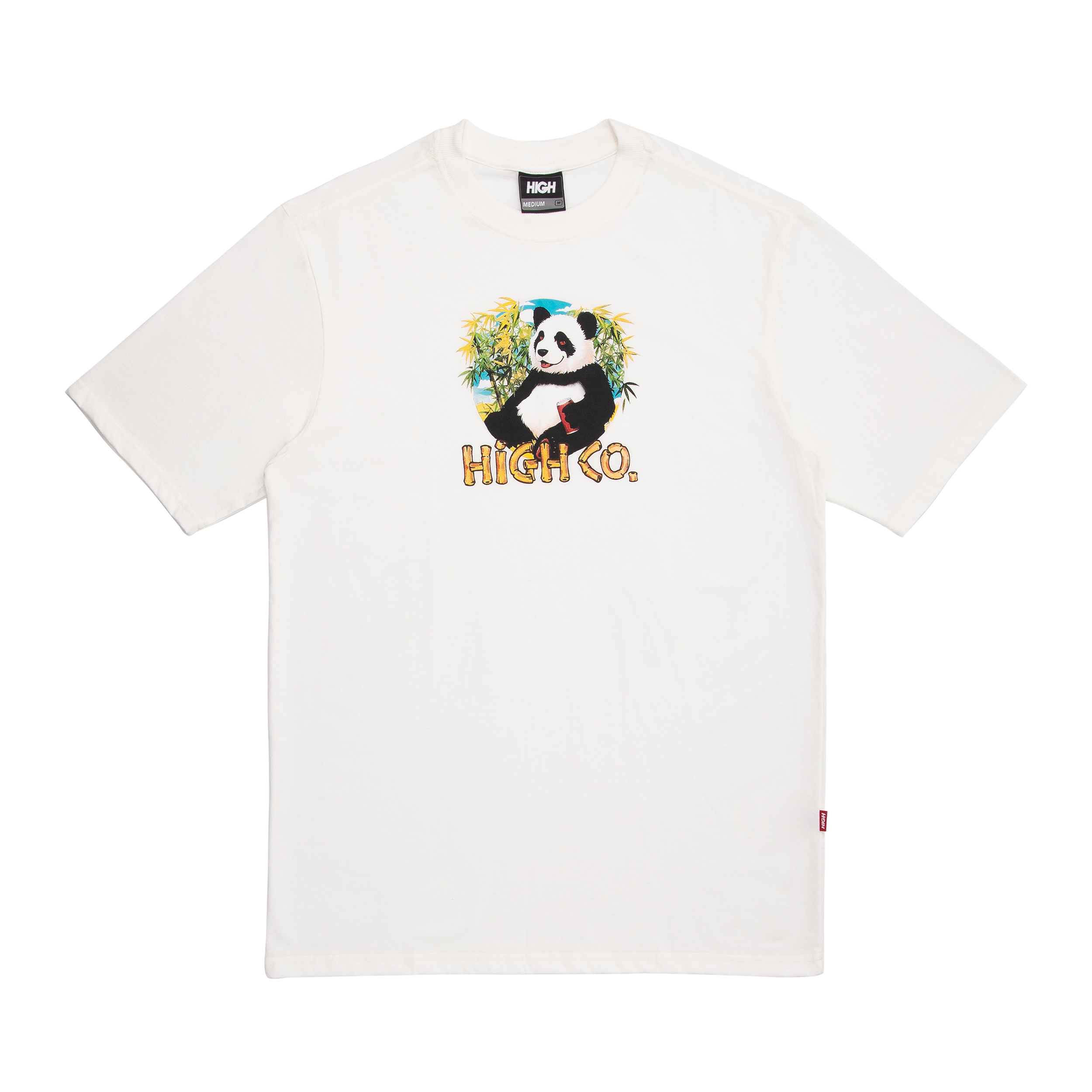 CAMISETA HIGH TEE PANDA WHITE