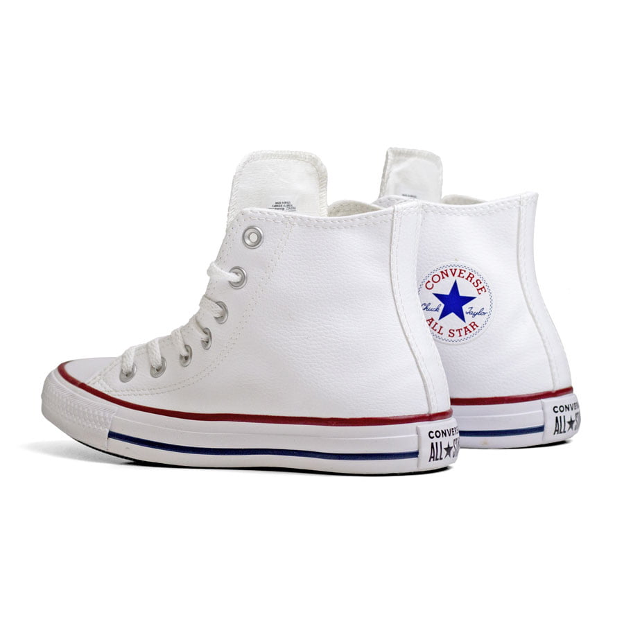 Tênis Converse All Star Chuck Taylor HI - Preto/Branco/Vermelho