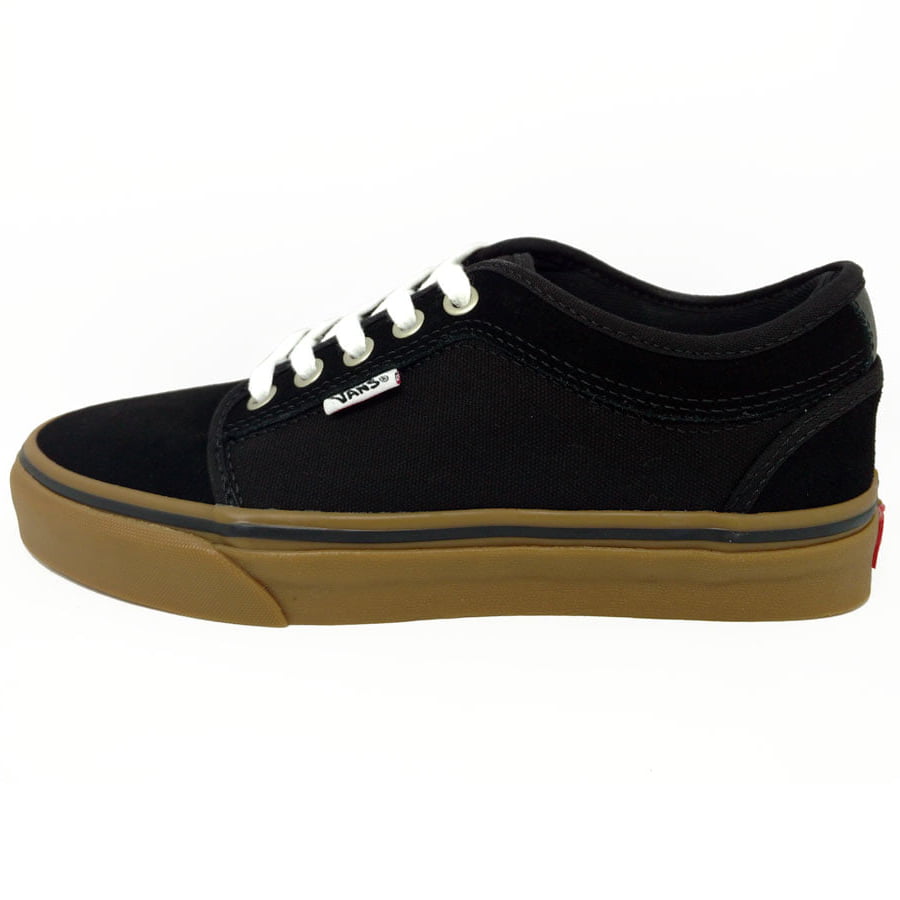 TÊNIS VANS CHUKKA LOW BLACK GUM