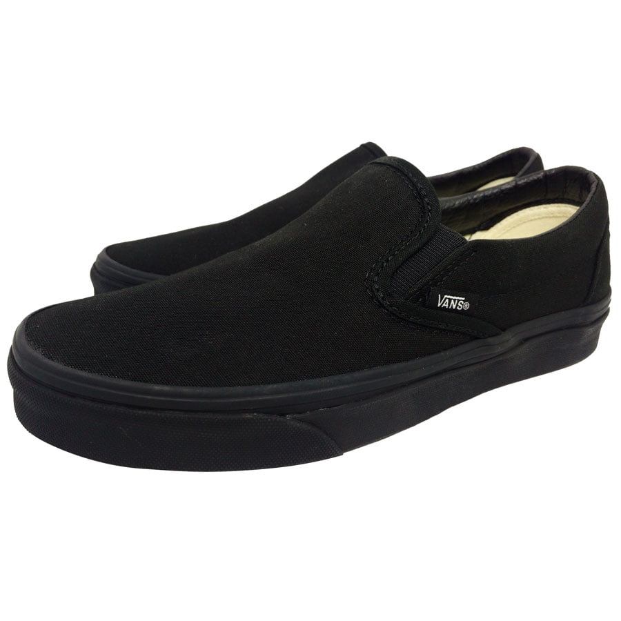 vans canvas slip ons