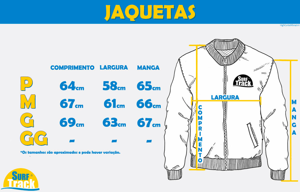 Jaqueta High Company Track Jacket Squared Black - Roupas, Jaquetas