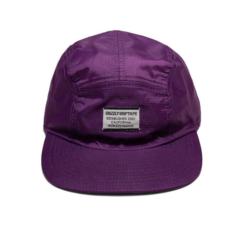 BONE GRIZZLY GRIPTAPE CAMPER HAT ROXO