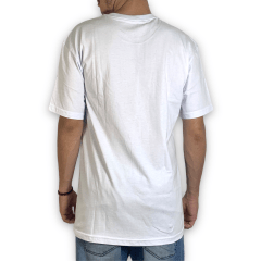CAMISETA GRIZZLY FIRE FLAME BRANCO