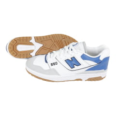 TENIS NEW BALANCE 550 BRANCO/AZUL