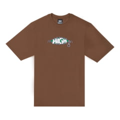 CAMISETA HIGH TEE ZIPPER BROWN