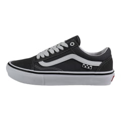 TENIS VANS SKATE OLD SKOOL PEWTER/WHITE