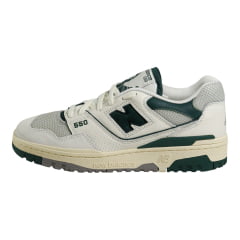 TENIS NEW BALANCE 550 BEGE CLARO/VERDE