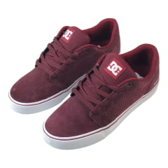 TENIS DC ANVIL LA SE RED WHITE