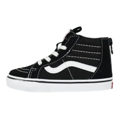 TENIS VANS KIDS SK8-HI BLACK/WHITE