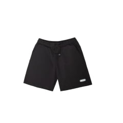 BERMUDA HIGH SWIM SHORTS LOGO BLACK