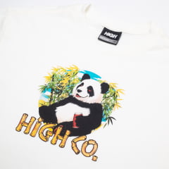 CAMISETA HIGH TEE PANDA WHITE