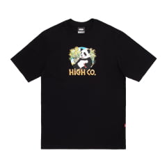 CAMISETA HIGH TEE PANDA BLACK