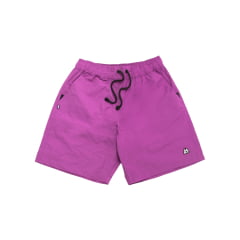 BERMUDA HIGH SHORTS LOGO LINE PURPLE