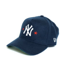 Boné New Era 940 AF SN Versatile Stars NY Yankees MLB Aba Curva Azul Snapback