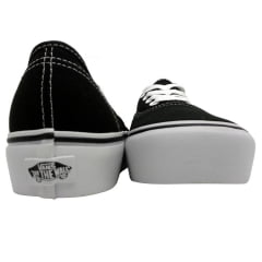 TÊNIS VANS AUTHENTIC PLATAFORMA BLACK WHITE