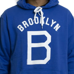 Moletom New Era Brooklyn Dodgers Azul